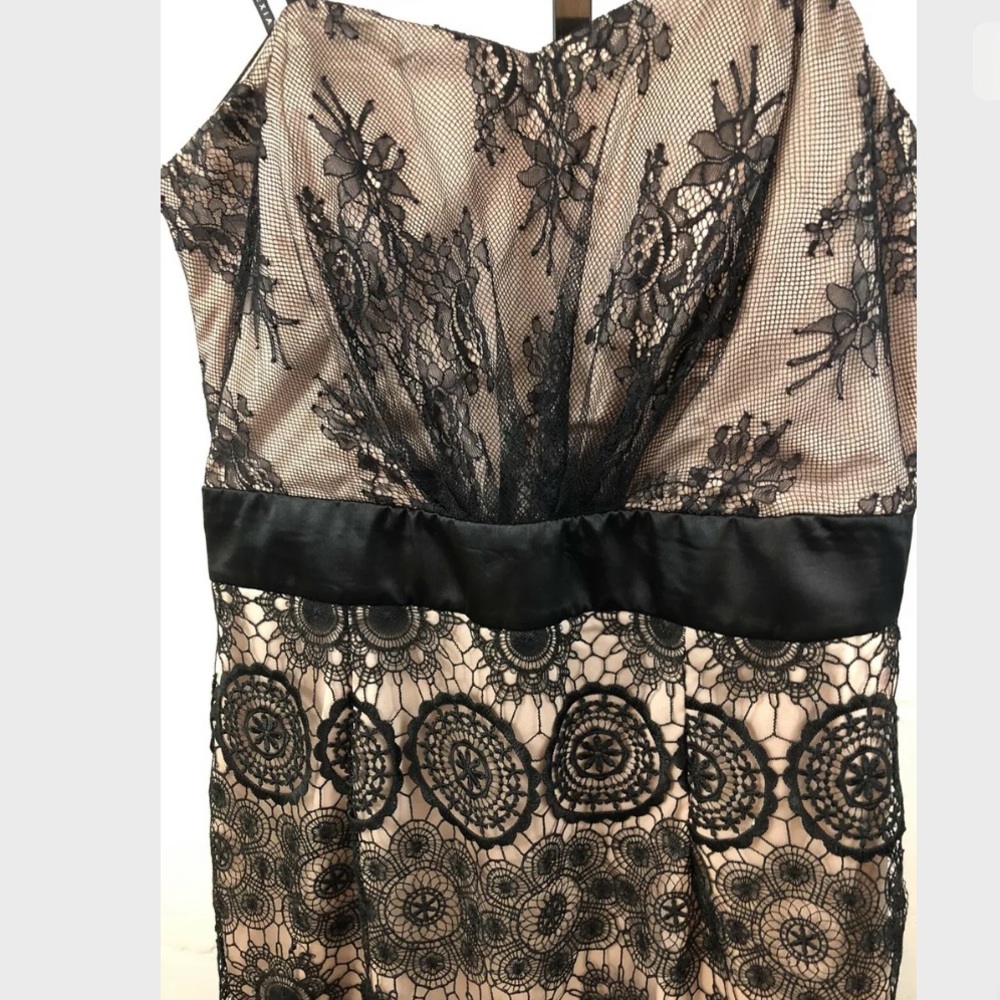 Alexia Admor Lace Overlay Strapless Mini Dress - Picture 2 of 7